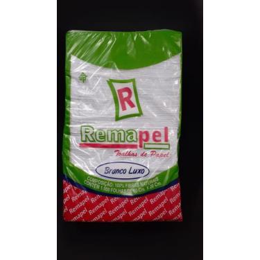 Imagem de Papel Toalha Branco Luxo 100% Celulose Interfolhado Remapel - Remapel 