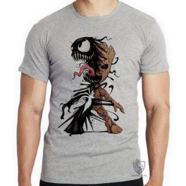 Imagem de Camiseta Venom Groot Blusa criança infantil juvenil adulto camisa tama
