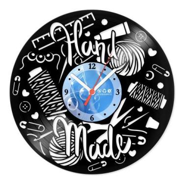 Imagem de Relógio De Parede Disco Vinil Diversos - Feito a Mão - VDI-133 - Moder