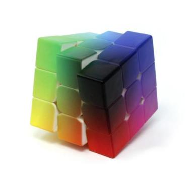 Imagem de Cubo Mágico Personalizado 3x3x3 Profissional - Vinci Cube RGB - Cuber 