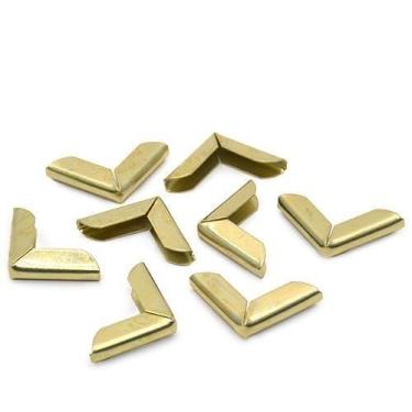 Imagem de Cantoneira 20 x 20 mm - 8 unid - Metalurgica Antunes, LATÃO