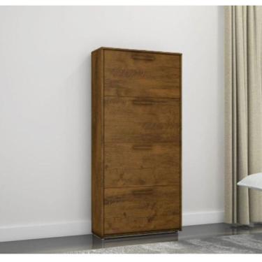 Imagem de Sapateira Organizador Lunna 4 Gavetas - 1,50x65cm Canela