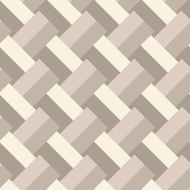 Imagem de Papel De Parede Adesivo Cinza Linhas Mosaico Nude Sala Quarto 12m - DE