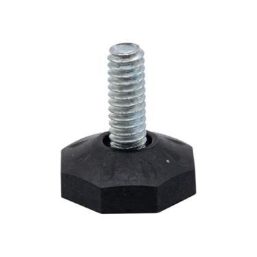 Imagem de Kit Com 6 Pé Nivelador Sapata Para Móveis 1/4x3/4 Polegada 24mm