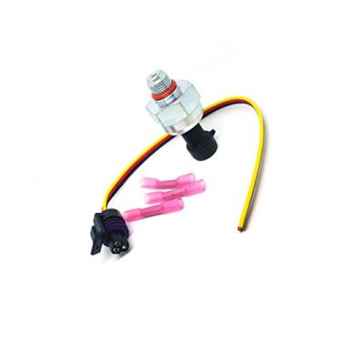 Imagem de F6TZ-9F838-A 1807329C92 Sensor de pressão de controle de injeção de combustível ICP serve para Ford 7.3L Diesel Powerstroke com kit de pigtail substitui F4TZ-9F838-A CM5227 112841 de qualidade suprema