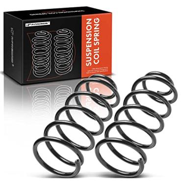 Imagem de A-Premium Conjunto de mola helicoidal de suspensão dianteira de 2 peças compatível com Mazda 5 2006-2010 2012-2015, lado do motorista e do passageiro, número de substituição C23634011B, CG1534011