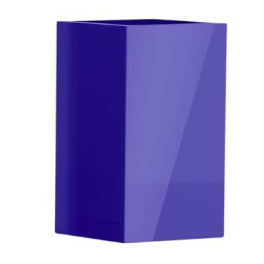 Imagem de Vaso Fibra De Vidro Quadrado Texas M 65cm Vietnamita Grande Decorativo (Azul Royal)