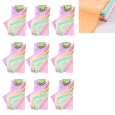 Imagem de Conjunto de Pano Flanela Multiuso De Bichinhos Microfibra C/ 50 Peças