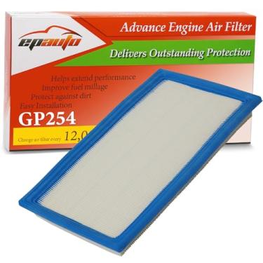 Imagem de EPAuto CA10254 Substituição para filtro de ar do motor do painel Nissan/Suzuki Frontier L4 2.5L (2005-2019), Equator L4 2.5L (2009-2012) GP254 (CA10254)