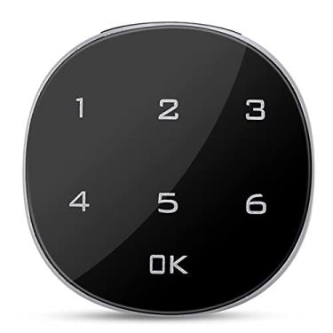 Imagem de Fechadura Codificada por Senha Digital Com Tela de Toque para Armários, Caixas de Correio e Gavetas - Fechadura de Privacidade Em Liga de Zinco