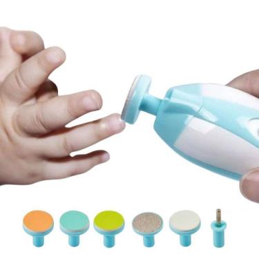 Imagem de Aparador de Unhas Azul Prático para o Cuidado Infantil - Drop Rio - Ma