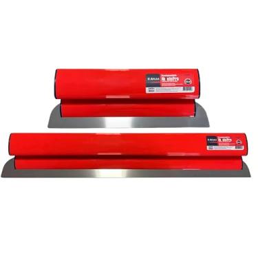 Imagem de Desempenadeira Berox Para Massa Corrida 40cm E 80cm Aço Inox Atlas