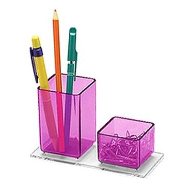 Imagem de PORTA LAPIS E CLIPS ROSA ACRIMET 939