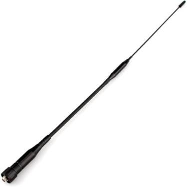 Imagem de Retevis Antena chicote de banda dupla, antena removível SMA fêmea de 36 cm, para Retevis RT29 RT86 HD1 HD2, compatível com Baofeng UV-5R BF-888S UV-82 BF-F8HP PRO K5 Plus DM32 UV32 (1 pacote)