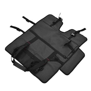 Imagem de Monitor de Computador Bolsa de Transporte Caixa de Proteção Portátil para Telas e Monitores de Flanela de Algodão Preta de 24 Polegadas de Algodão Preto Tiras de Mão Robustas