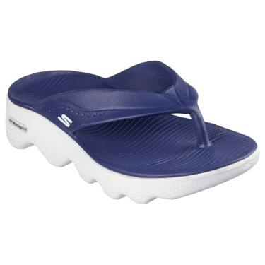 Imagem de Skechers Chinelo feminino, Azul marino, 36