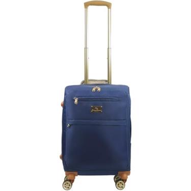 Imagem de FUL Tommy Bahama Mala com rodinhas e laterais macias com rodas giratórias, Azul, 22 Inch, Tommy Bahama Mala com rodinhas e laterais macias com rodas giratórias