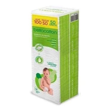 Imagem de Algodão Quadrado Bellacotton Com 100 Unidades