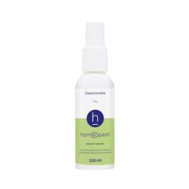 Imagem de Desodorante Pés e Calçados Homeopast - 120ml - Não Resseca a Pele-Unissex