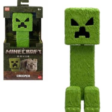 Imagem de Boneco Articulado Creeper Minecraft Filme de 30cm  Mojang - Mattel