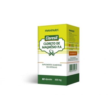 Imagem de Cloresil - Cloreto De Magnésio P. A 500mg (60 Caps) - Padrão: único