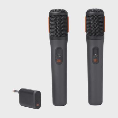 Imagem de Microfone sem fio Jbl Wireless Par com 2 microfones Preto