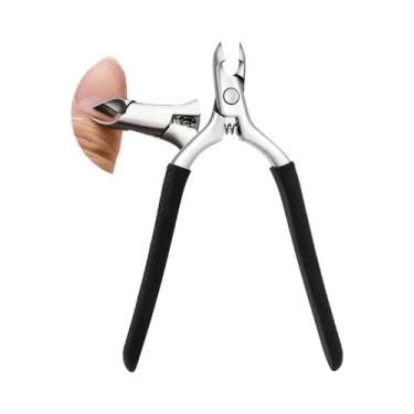 Imagem de Tesoura De Cutícula De Silicone Com Alça Antiderrapante Para Manicure,