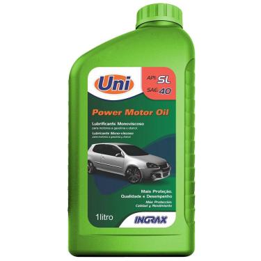 Imagem de Óleo Monoviscoso Power Motor Oil 40 1 Litro Ingrax INGRAX-80010