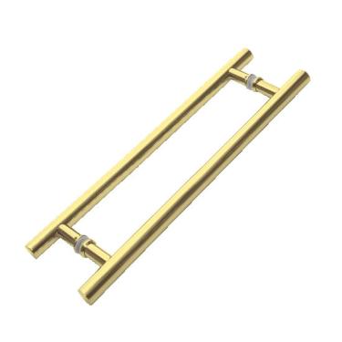 Imagem de Puxador para Porta 800mm em Aço Inox 202 Dourado DF907 il