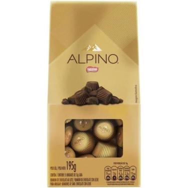 Imagem de Chocolate Bombom Alpino C/15 - Nestlé Para Presente