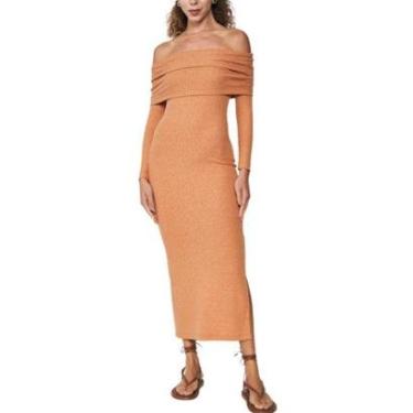 Imagem de Vestido Colcci Harmonie Ambrée Feminino-Feminino