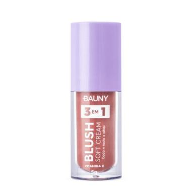Imagem de Blush Líquido Soft Cream 3 em 1 5g  Bauny - Bauny Cosméticos