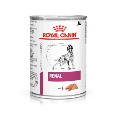 Imagem de Ração Royal Canin Lata Canine Veterinary Diet Renal Wet para Cães com Doenças Renais - 410g Royal Canin - Sabor Outro