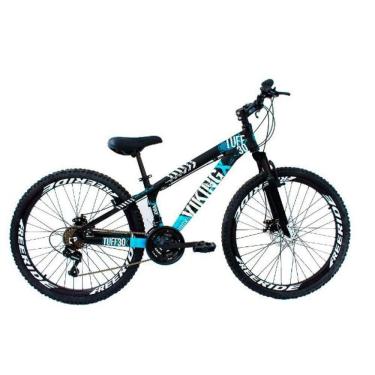 Imagem de Bicicleta Vikingx Tuff 25/30freeride Aro 26 Freio à Disco 21v Vikingx