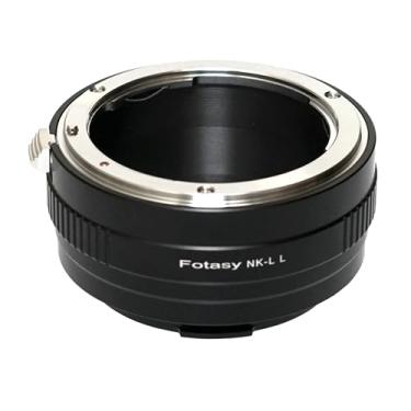 Imagem de Fotasy Adaptador de montagem de lente NK F para montagem L, compatível com Panasonic S1 S1H S1R S4 S5 Leica SL SL2 TL2 TL T Sigma fp fp L