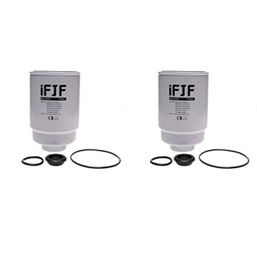 Imagem de Filtro de combustível de substituição para Duramax 6.6L 2001-2016 Chevrolet Silverado/GMC Sierra Engine Chevy TP3012 19305685 12664429 12633243 (conjunto com 2)iFJF Set of 2 iFJF-TP3018-2