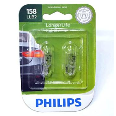 Imagem de Lâmpada miniatura Philips 158 LongerLife, pacote com 2