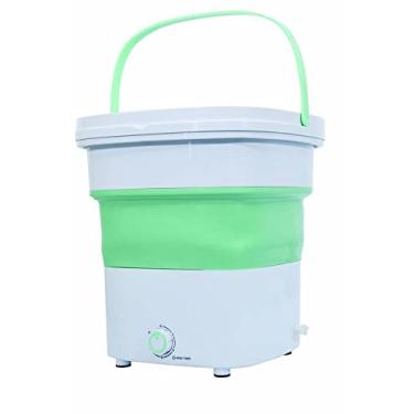 Imagem de Máquina de Lavar dobrável Portátil 110v KaBaby Verde