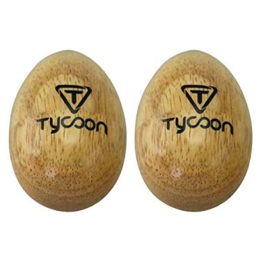 Imagem de Tycoon Percussion Saleiro de ovos de madeira padrão TE-WS