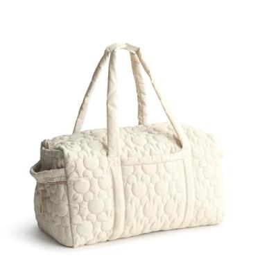 Imagem de Vera Bradley Bolsa esportiva feminina Disney peso pena grande original, Pedra-pomes, One Size