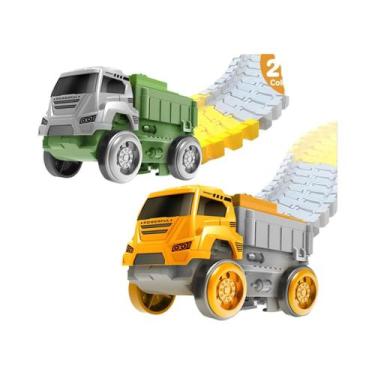Imagem de Crianças Dinossauro Elétrico Pista Brinquedo Carro Trem Educacional Co