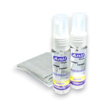 Imagem de Kit Limpa Lentes para Óculos com 2 Limpadores e 1 Flanela Magic Cloth, Antiembaçante, Secagem Rápida