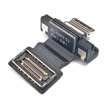Imagem de Placa USB-C I/O Tipo-C Porta Thunderbolt 821-03673-A Substituição para MacBook Air 33.0 cm M2 A2681 2022 Ano DC Conector Jack