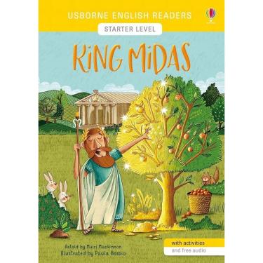Imagem de King Midas - Usborne English Readers - Level Starter - Book With Activities And Free Audio