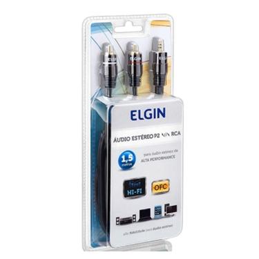 Imagem de Cabo P2-Macho - 2 Rca-Macho Som De Qualidade 1,5M