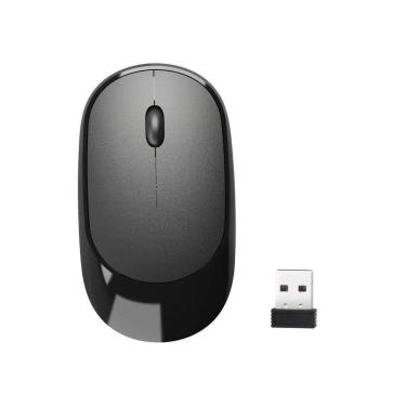 Imagem de Mouse sem Fio Bright MS002 - 2.4GHz - 1600dpi - Preto-Unissex