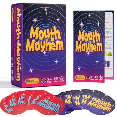 Imagem de Mity rain Card Game,Difficult Describe Word So Hard Card Games-220 Picture Cards with 3 Game Modes for Adults & Families,Fun Party & Board Games for Groups,for Game Nights（Comes with 30 Penalty Cards）