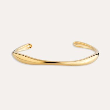 Imagem de Bracelete Orgânico Folheado Em Ouro 18k