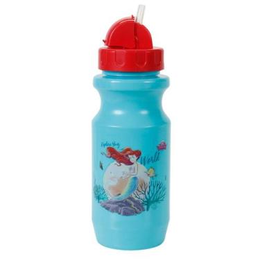 Imagem de Copo Com Bico Retrátil 580ml Ariel Pequena Sereia Princesas Disney Bab
