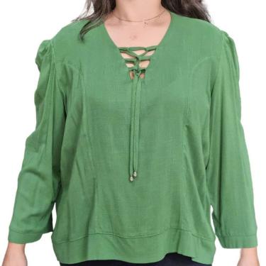 Imagem de Blusa Feminina Raio de Luz Manga 3/4 Bata